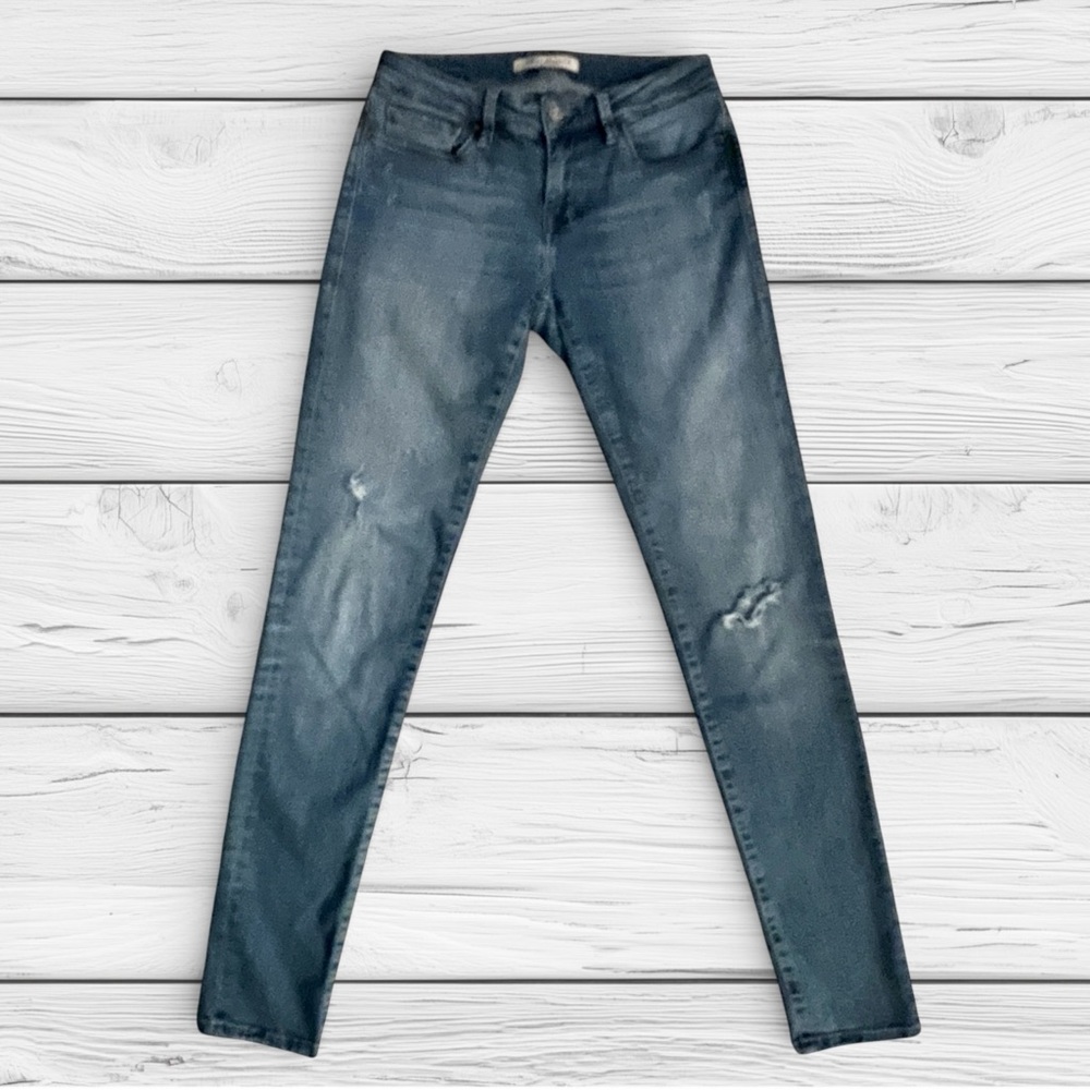 Mavi Jeans Adriana Ankle Mid Rise Super Skinny Jeans Sz 24-26